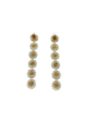 Aretes diamante bolas mini