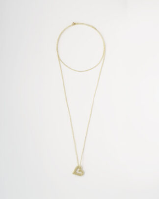 Collar corazón