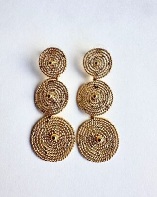 Aretes ajustables espiral