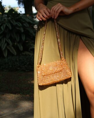 Cartera destellos ajustable en murano