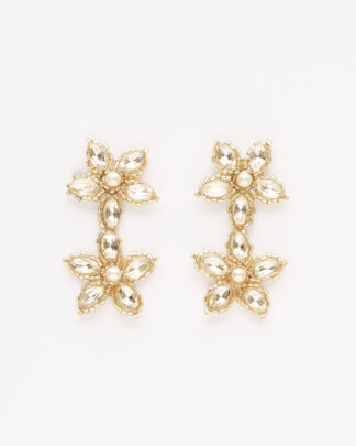 Aretes Bianca brillantes