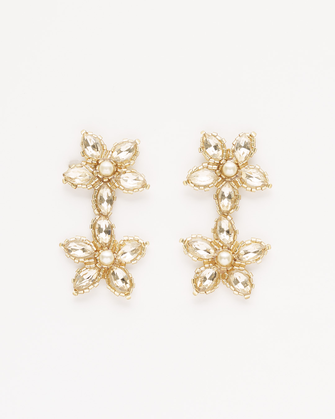 Aretes Bianca brillantes